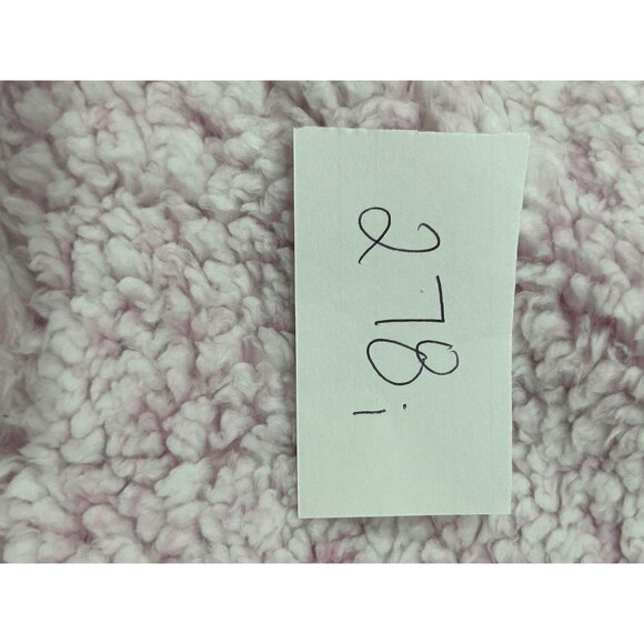 Time And Tru Plus Snow Tipped Pink Fleece Jacket With Half-Zip Sz 3X - Picture 9 of 10